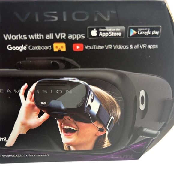Dream Vision VR Headset w/ Audio & 360 Video for Smartphones - Picture 2 of 7